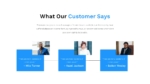 Customer Testimonial Presentation Template
