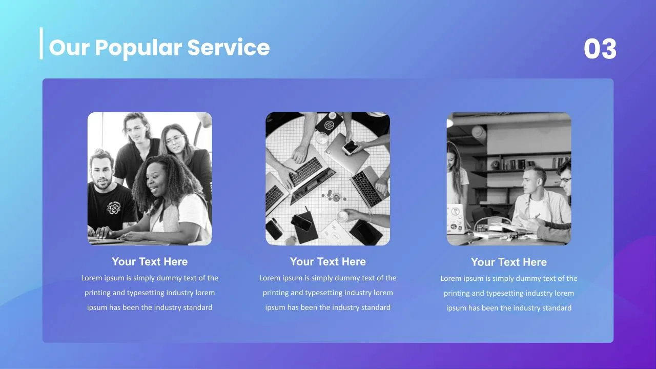 Digital Marketing Service Slides