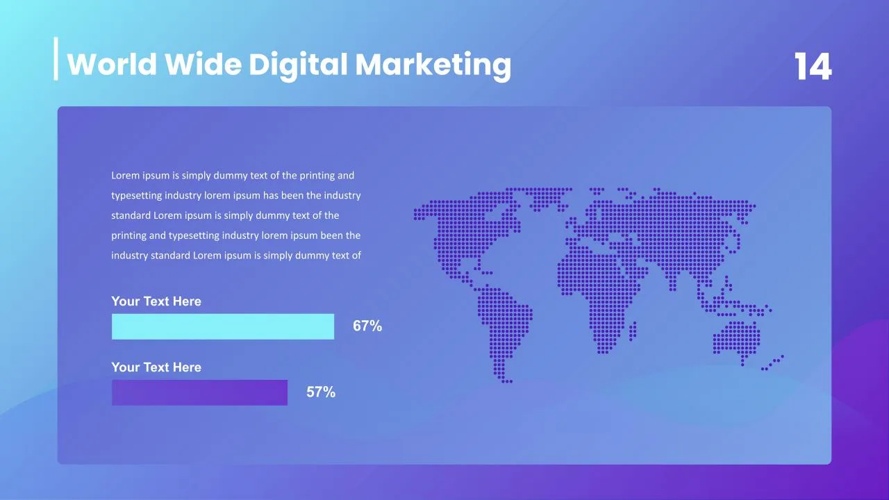Digital Marketing Slide Background
