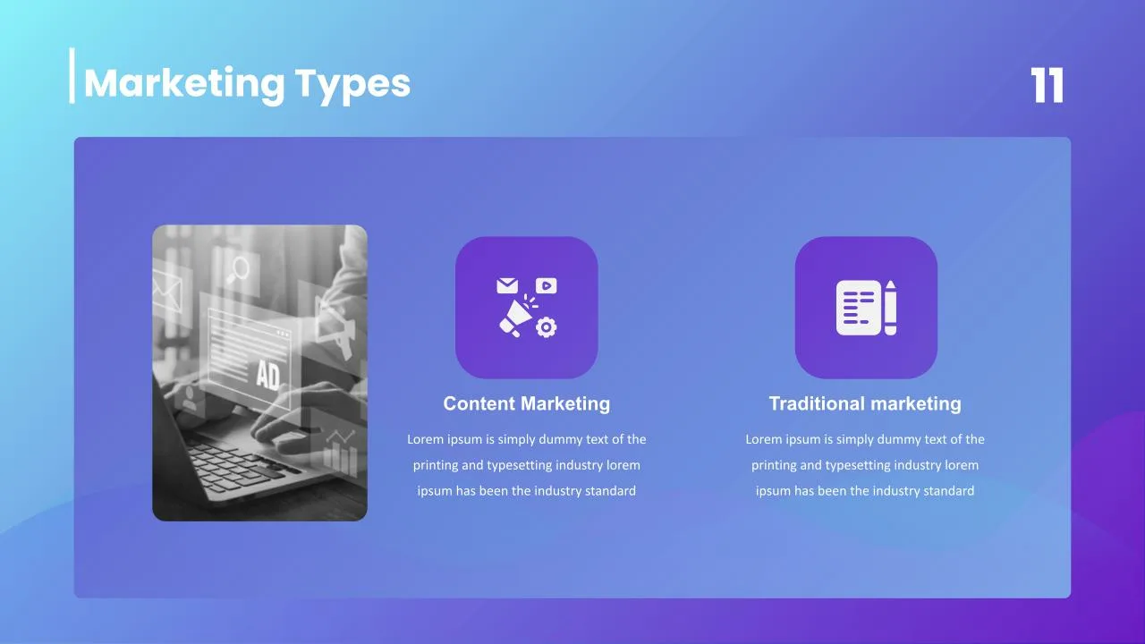 Digital Marketing Type Slides