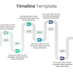 Horizontal Timeline Presentation Templates