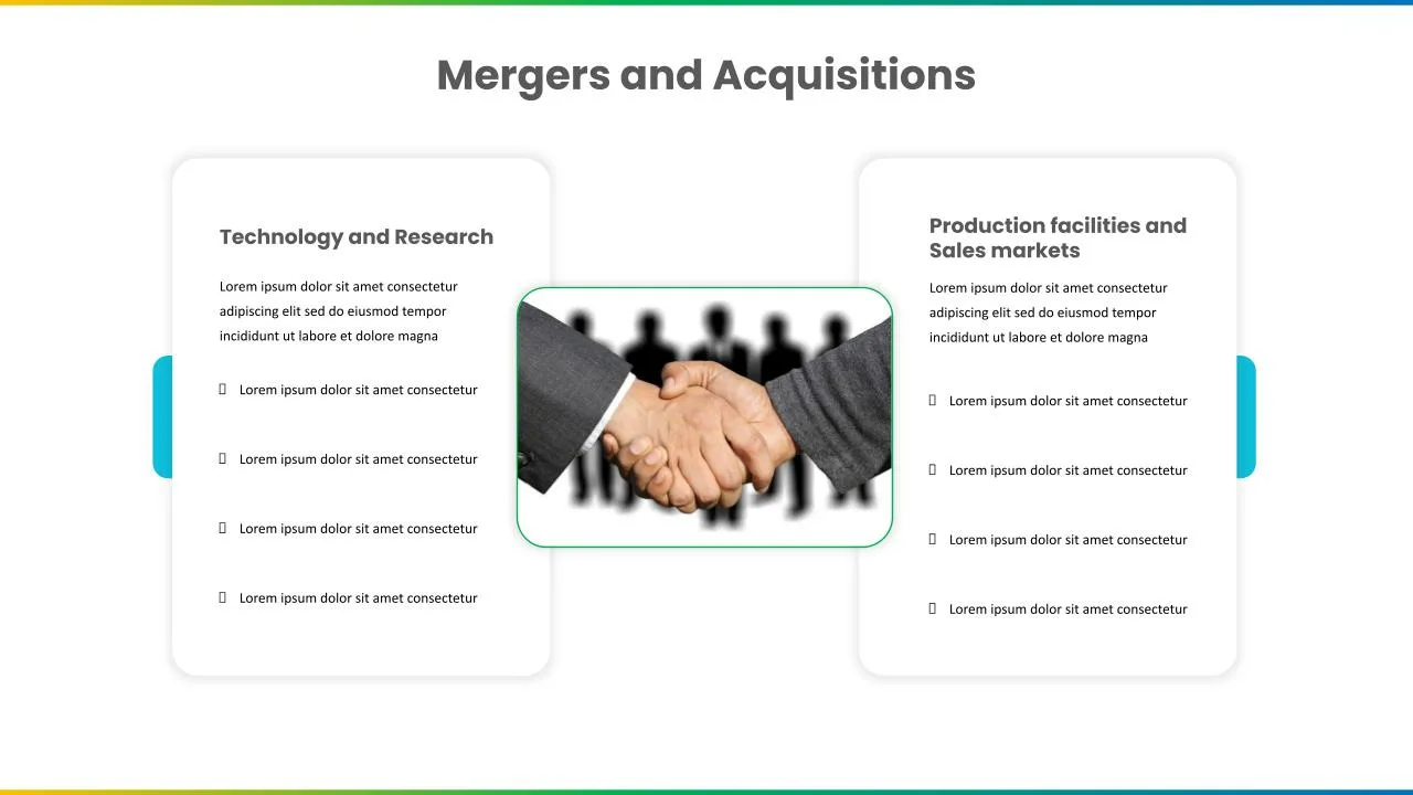 Mergers And Acquisitions Slide