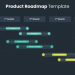 Product Roadmap Slide Template