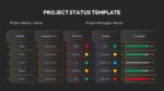 Project Status Slide Template