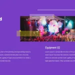 Purple And Yellow Weekend Course Slides Template