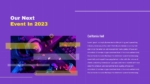 Purple Theme Event Presentation Template