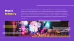 Purple Theme Music Industry Presentation Template