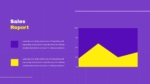 Purple Theme Sales Report Presentation Template