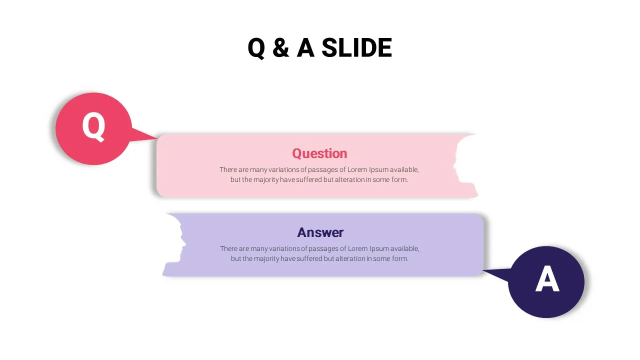 Q A Slide Template