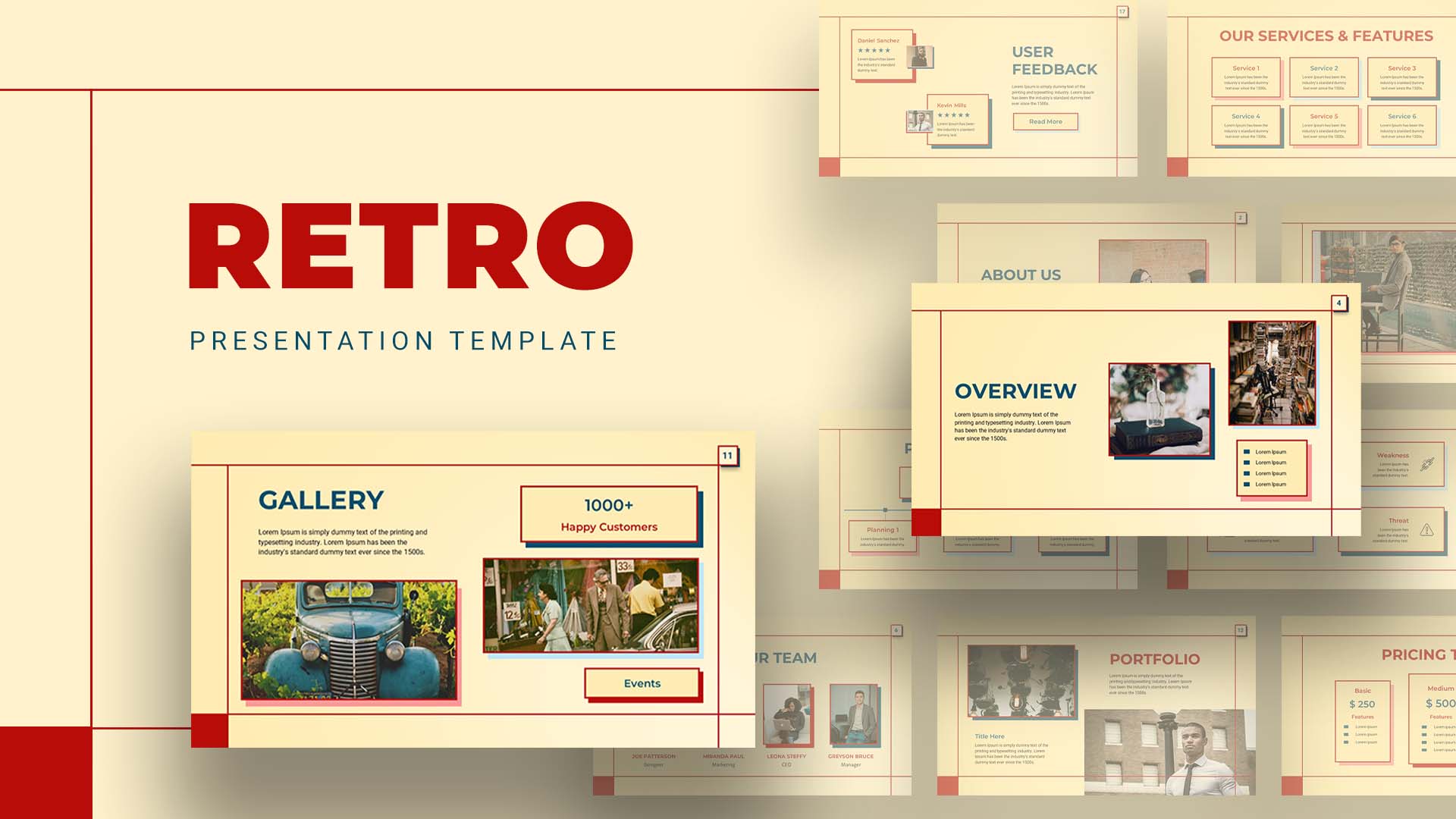 Vintage PowerPoint Templates And Google Slides SlideKit Vintage PowerPoint Templates And Google Slides SlideKit
