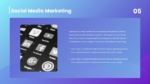 Social Media Marketing Presentation Template