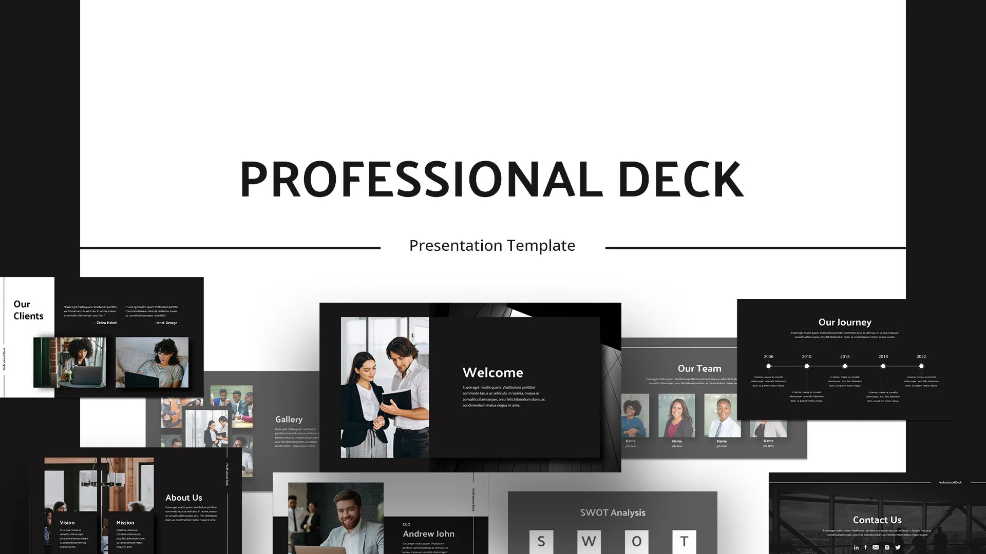 Animated Presentation Templates