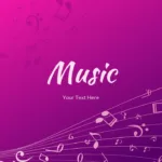 Free Music Theme Background for PowerPoint