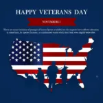 Happy Veterans Day Slide Template