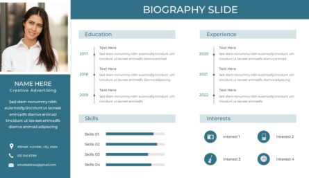 Biography Slide