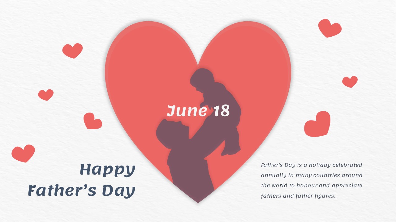 Father's Day Presentation Template