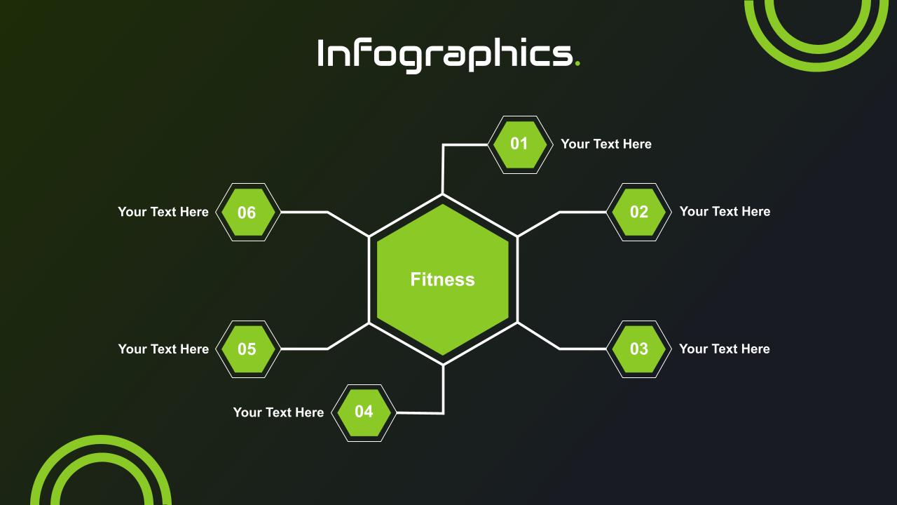 Fitness Infographics PowerPoint Template