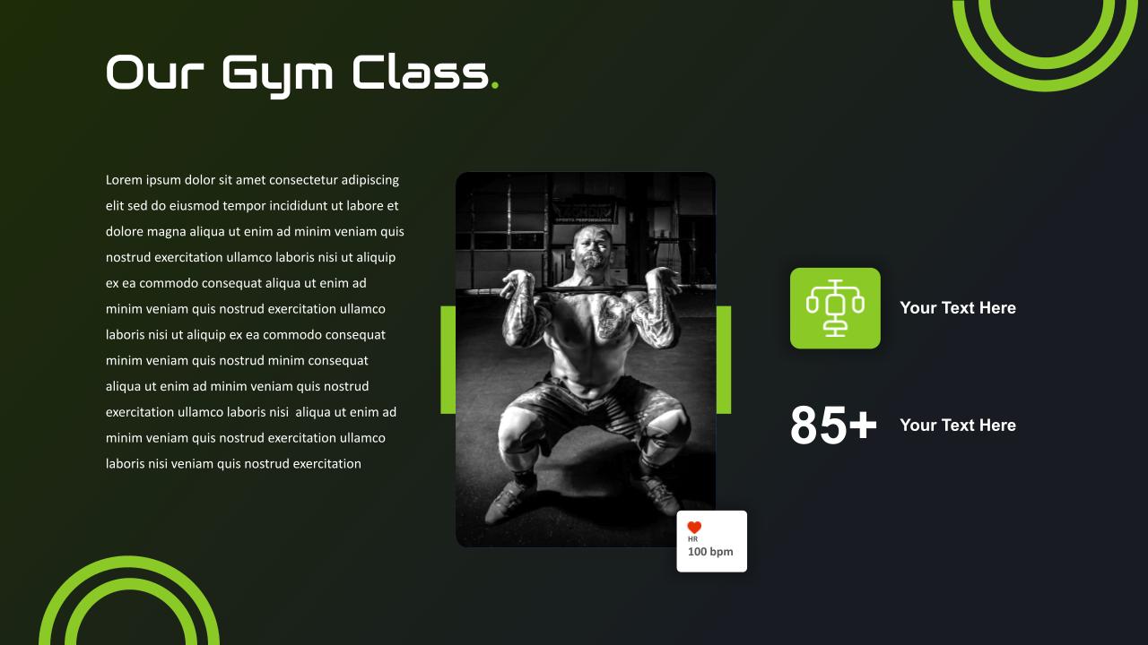 Gym Class Google Slides Template