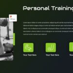 Personal Training Gym Google Slides Template