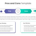 Pros And Cons Presentation Template