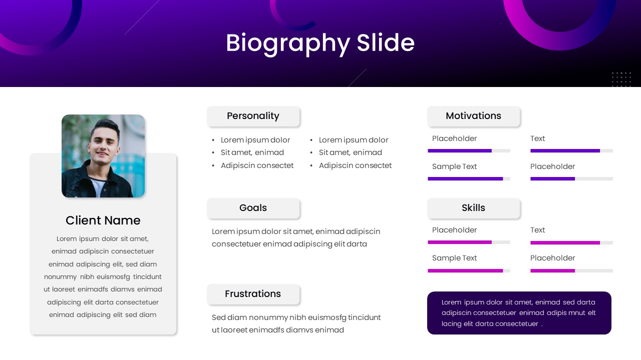 Biography Slides