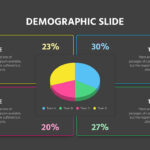 Dark Theme Demographic Slide Template