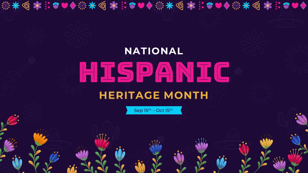 Hispanic Heritage Month Slide Template
