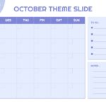 October Planner Template