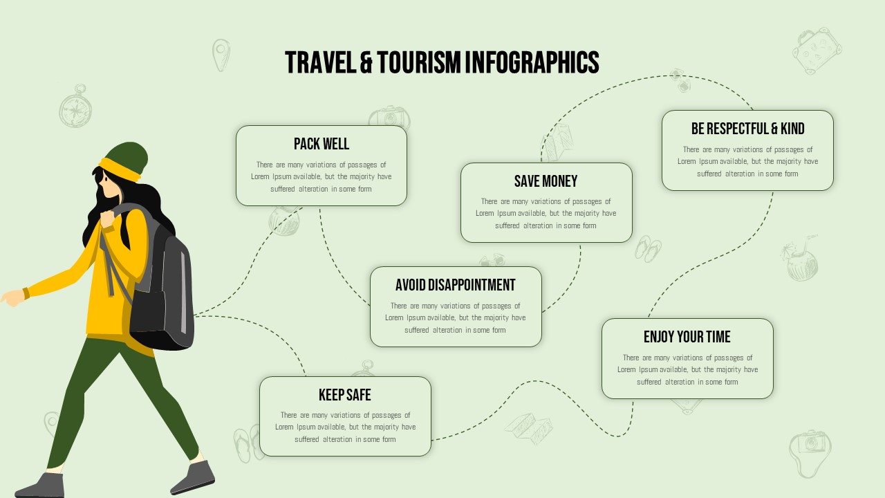 Travel Slide Template