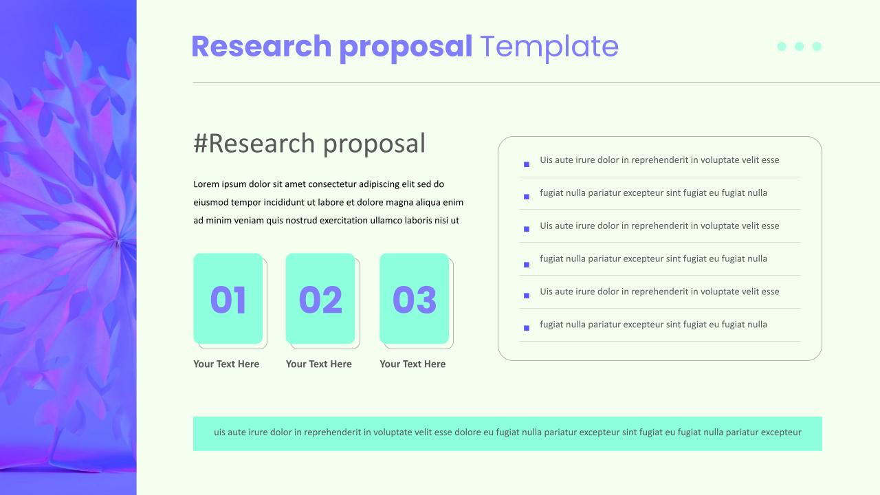 Research Proposal Slide
