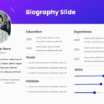 Biography Slide Template