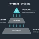 Dark Theme Pyramid Slide Template