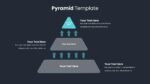 Dark Theme Pyramid Slide Template