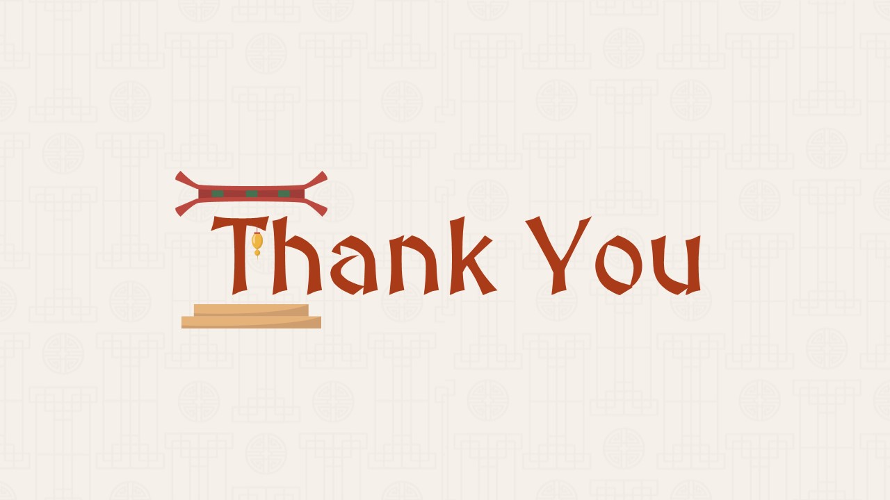 Korean Presentation Thank You Template-21