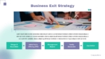 PowerPoint Presentation Business Exit Strategy Template