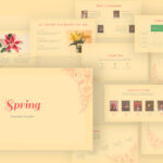 Spring Slide Template