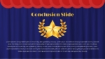 Theater Conclusion Presentation Template For Free