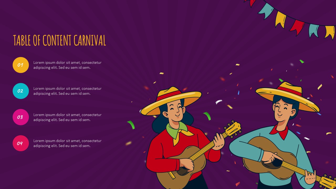 Carnival Presentation Template - SlideKit