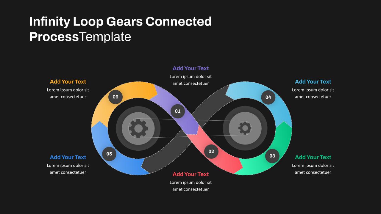 Dark Theme Process Slide