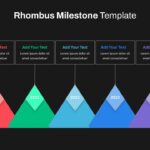 Milestone Slide Template 4