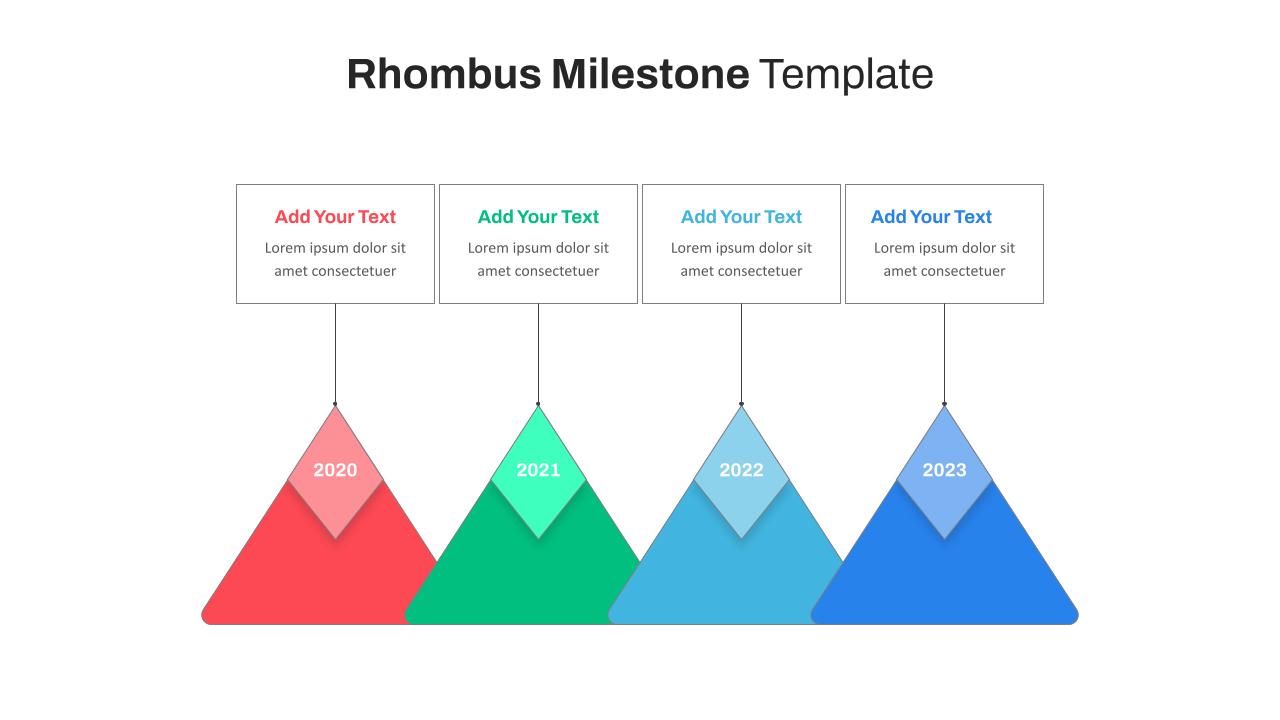 Milestone Slide Template 5