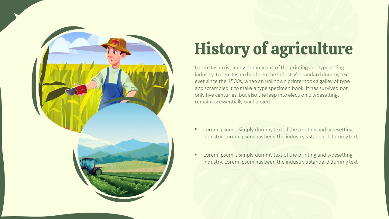 Presentation Template Agriculture 3