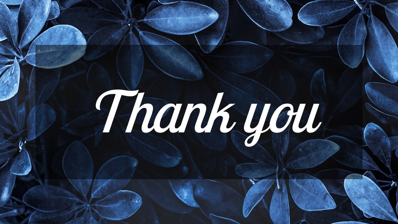 Free Thank You PowerPoint Template SlideKit