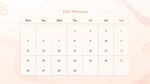 Calendar Presentation Template 04