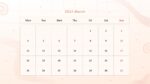 Calendar Presentation Template 05