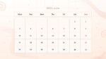 Calendar Presentation Template 08