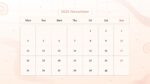 Calendar Presentation Template 13