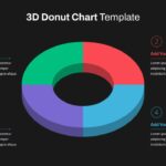 Dark Theme 3D Pie Chart Template