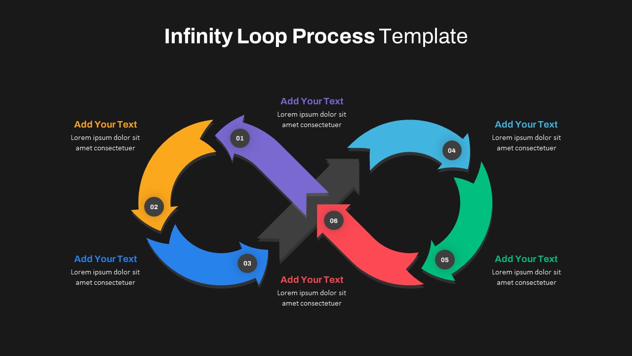 Dark Theme Process Slide