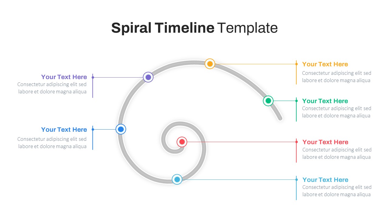 Timeline Slide Template